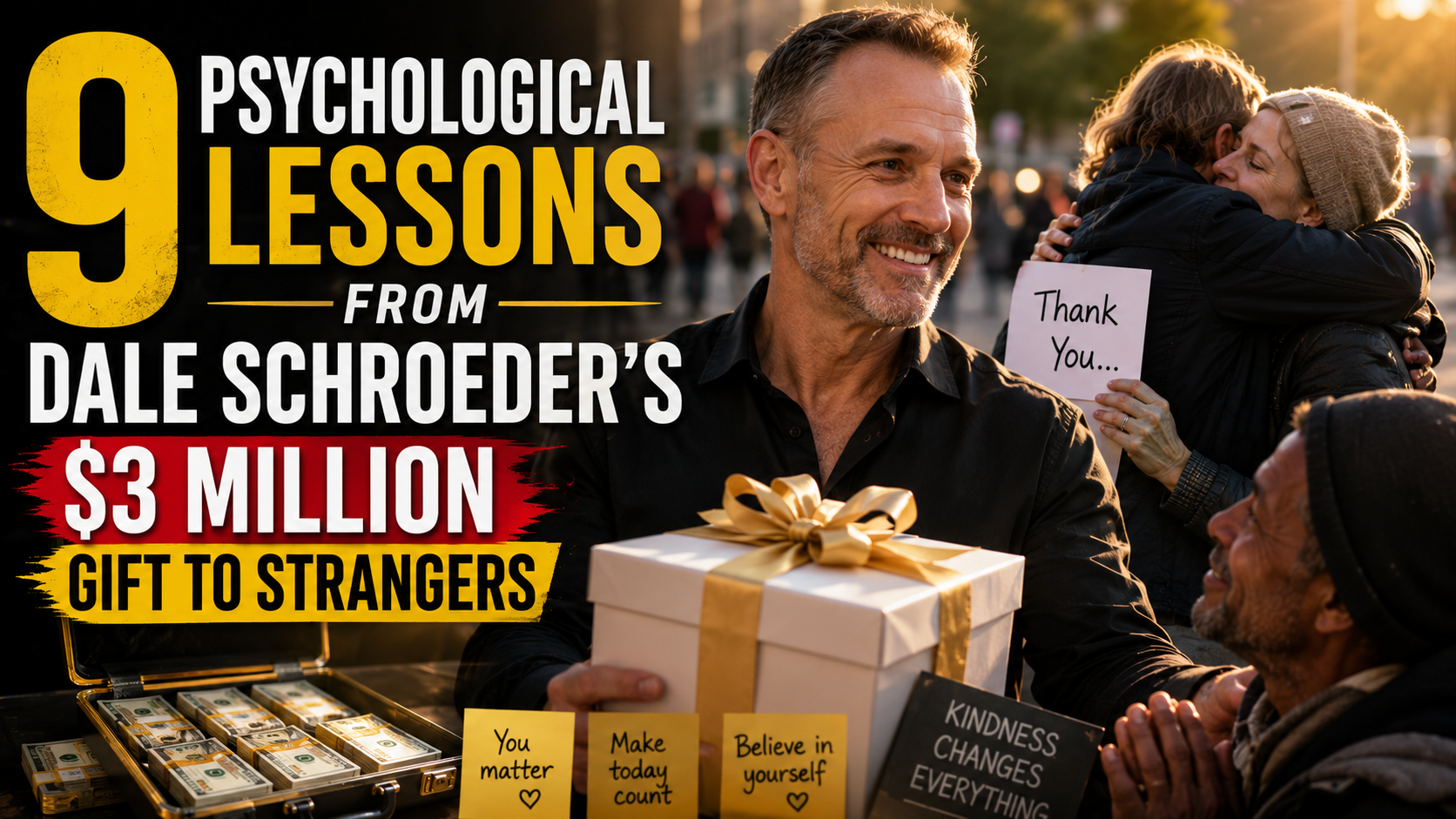 9 Psychological Lessons From Dale Schroeder’s $3 Million Gift to Strangers