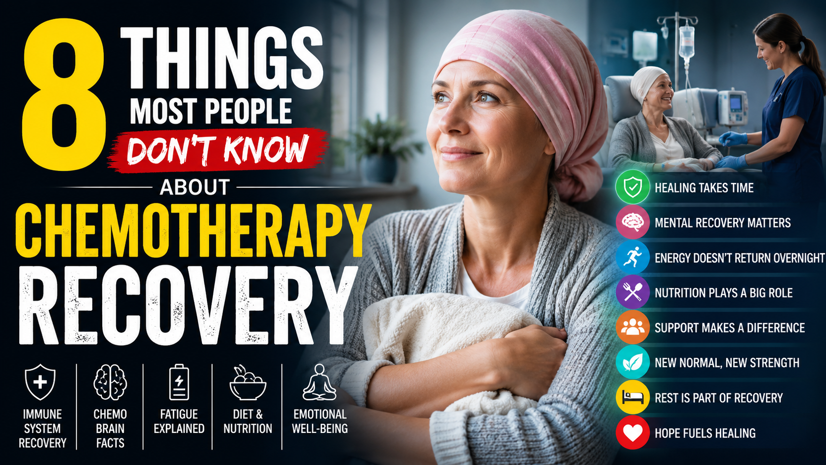 8 Things Most People Don’t Know About Chemotherapy Recovery