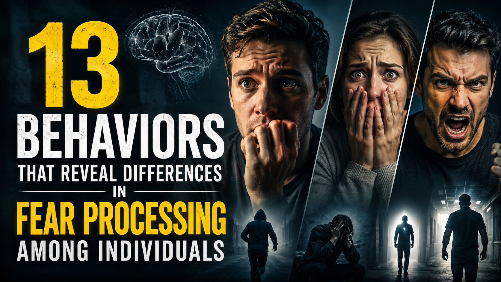 13 Behaviors That Reveal Differences in Fear Processing Among Individuals