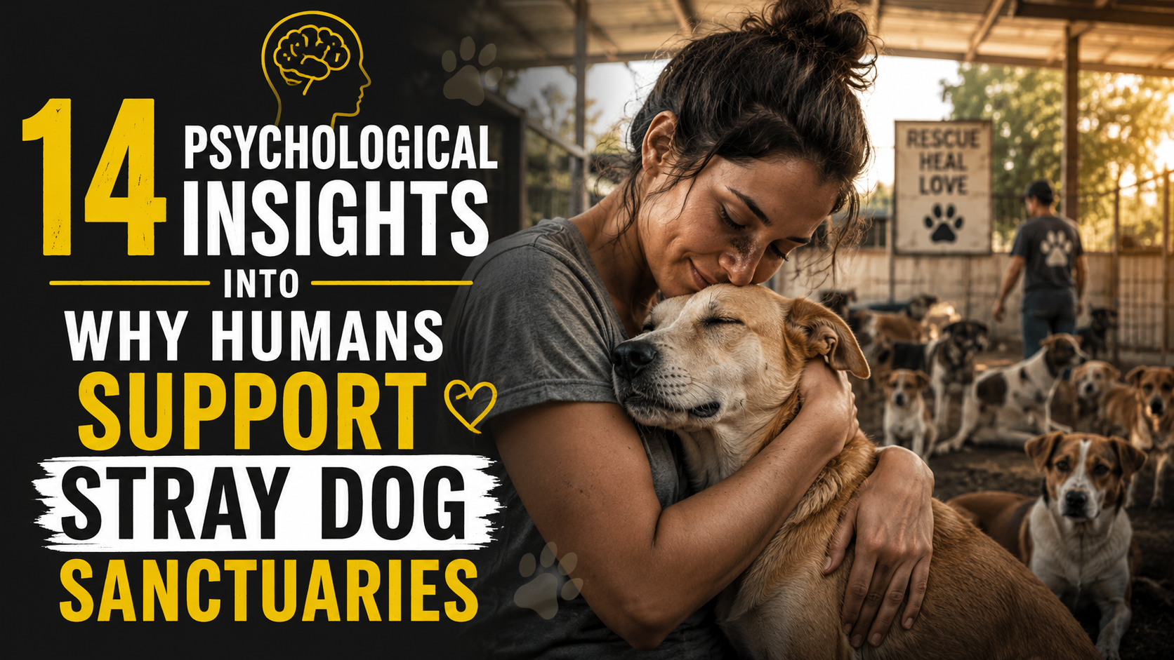 14 Psychological Insights Into Why Humans Support Stray Dog Sanctuaries