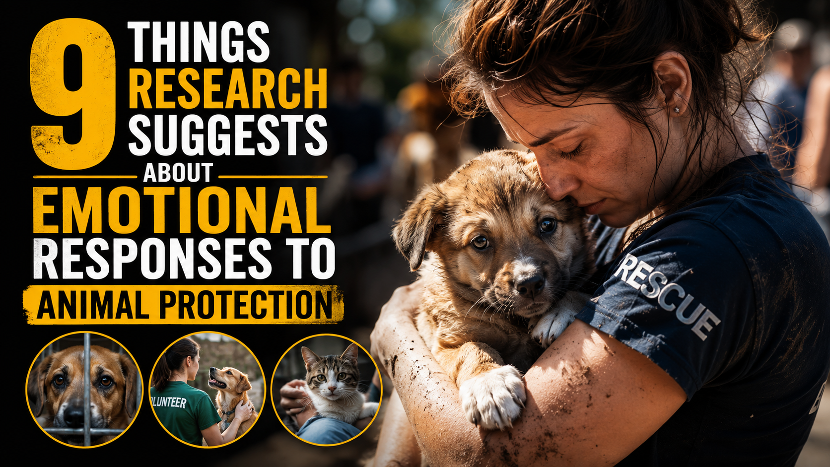 9 Things Research Suggests About Emotional Responses to Animal Protection