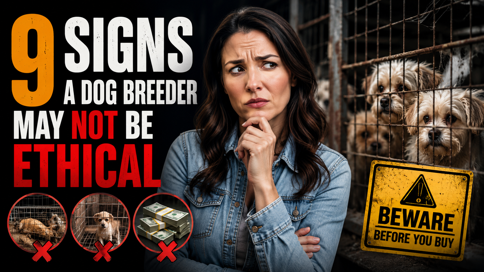 9 Signs a Dog Breeder May Not Be Ethical