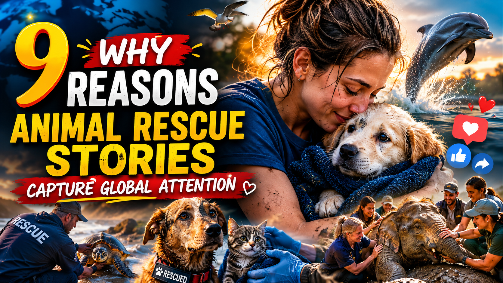 9 Reasons Why Animal Rescue Stories Capture Global Attention