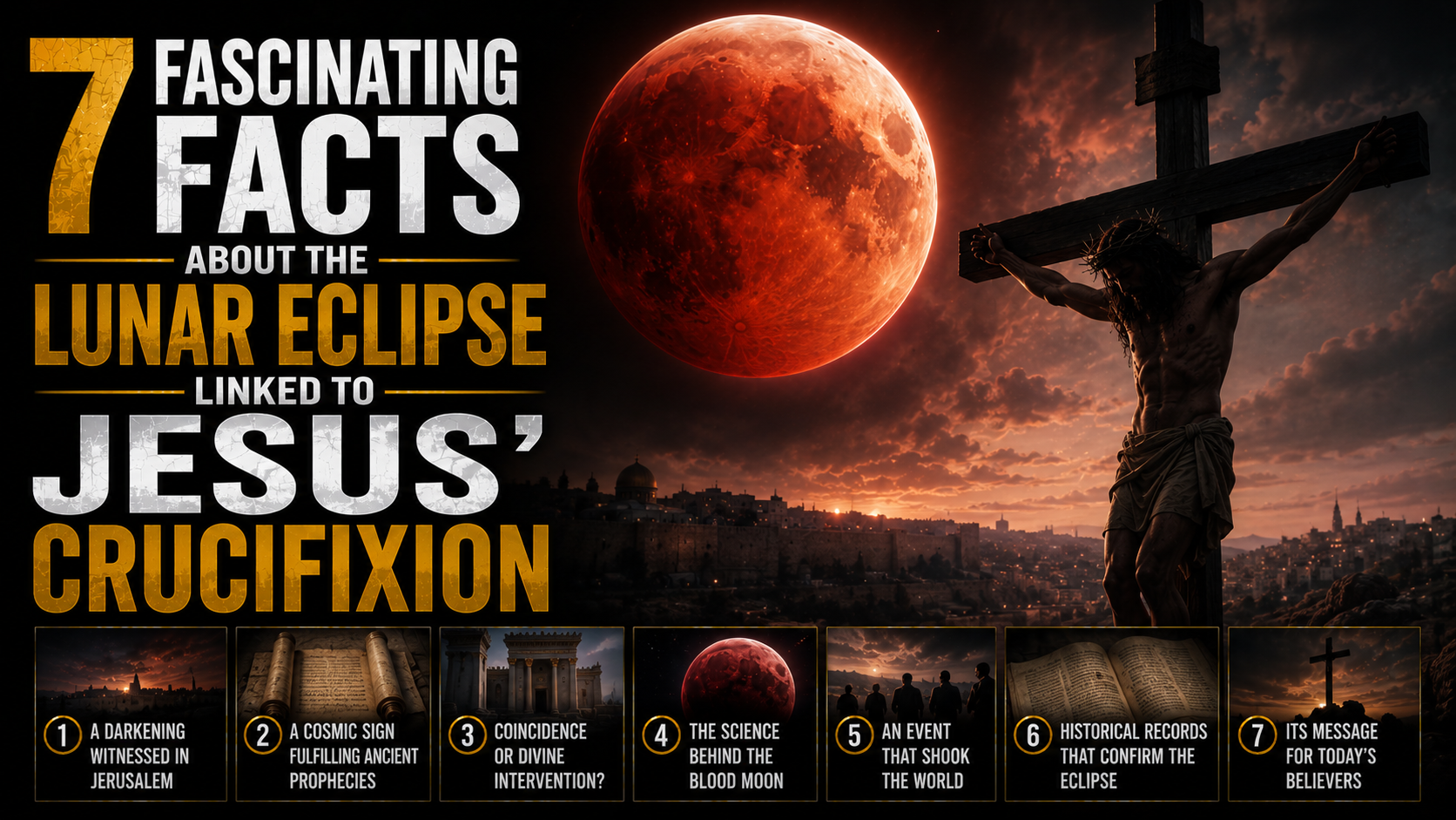 7 Fascinating Facts About the Lunar Eclipse Linked to Jesus’ Crucifixion