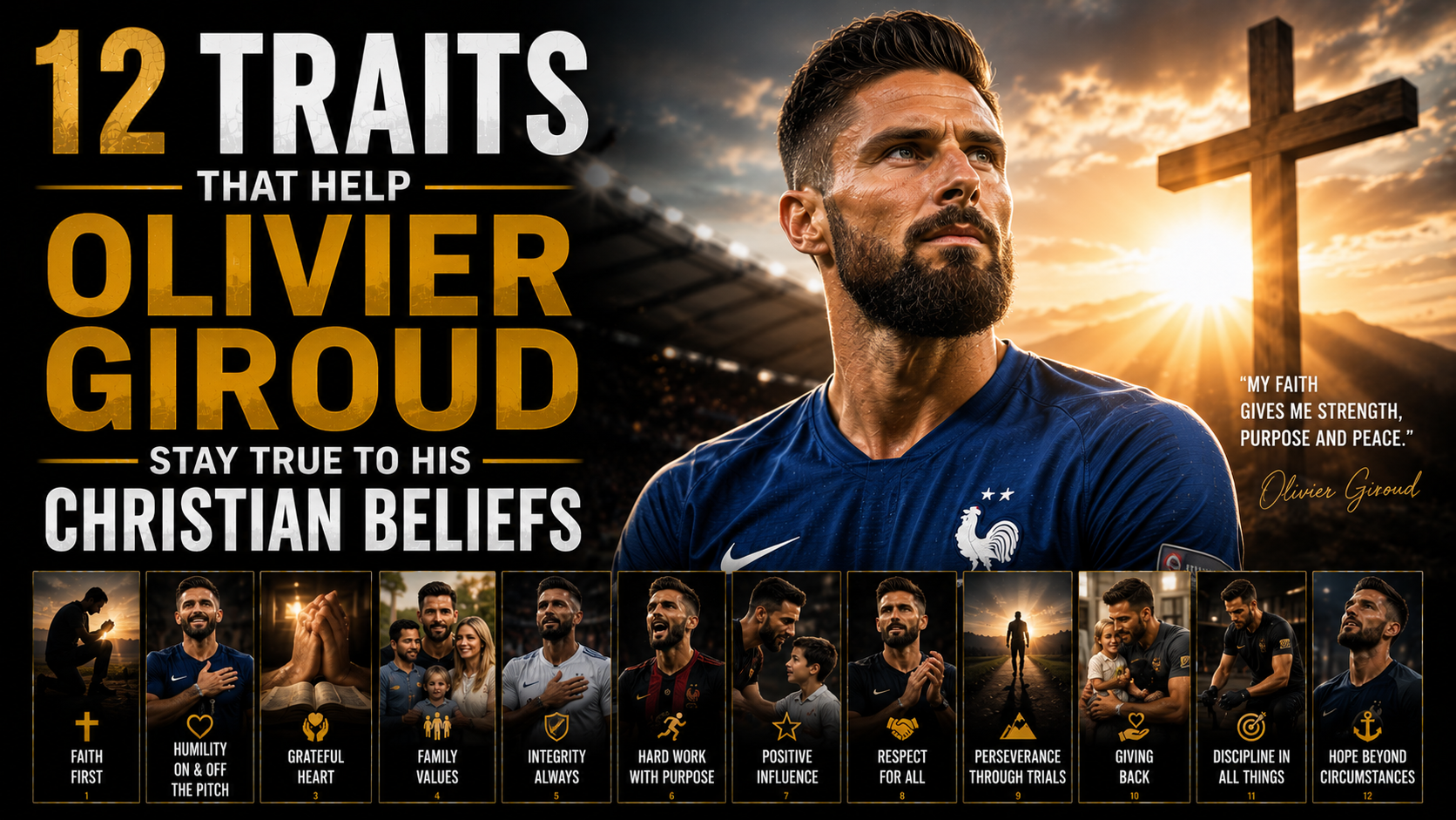 12 Traits That Help Olivier Giroud Stay True to His Christian Beliefs