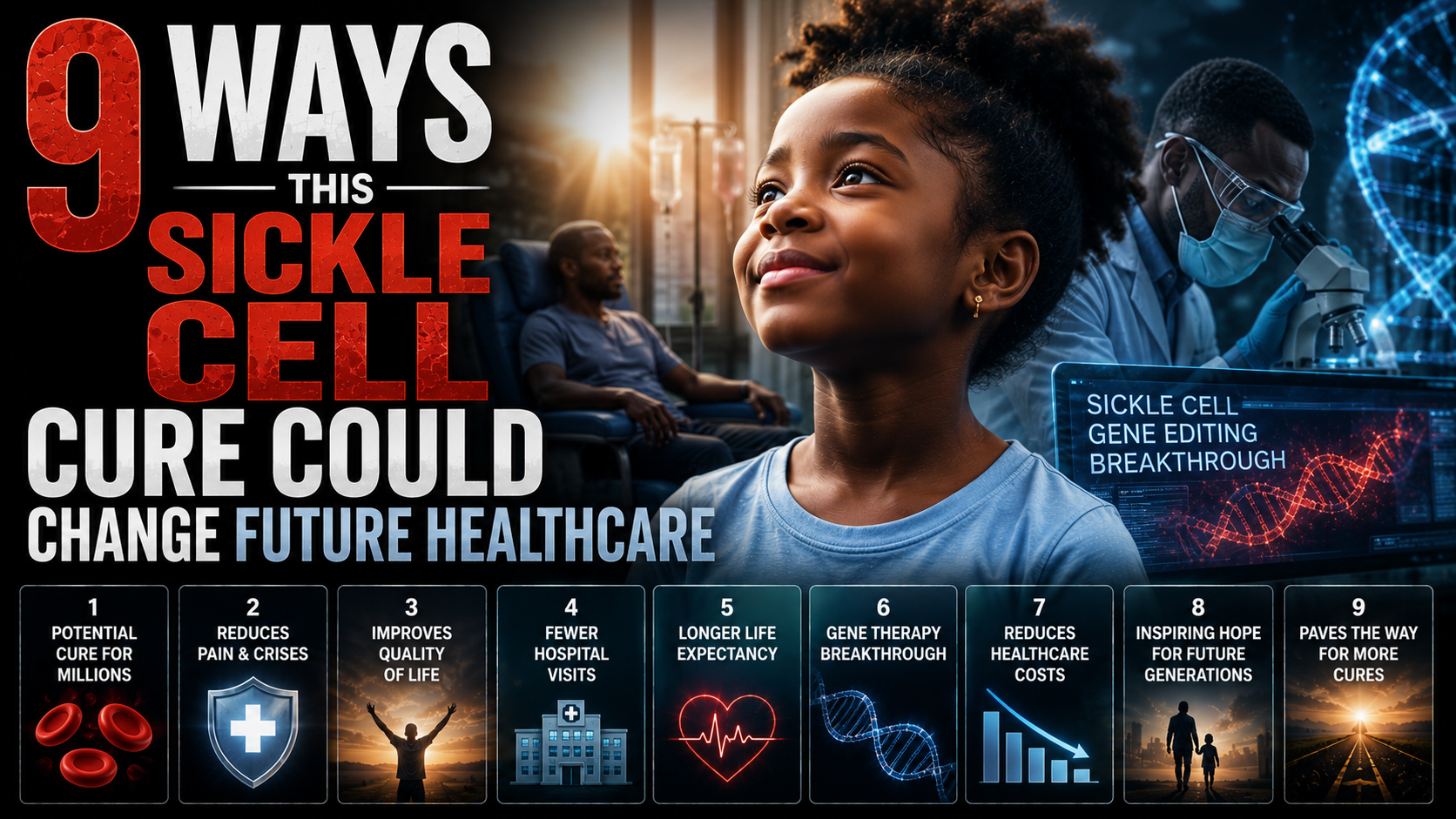 9 Ways This Sickle Cell Cure Could Change Future Healthcare
