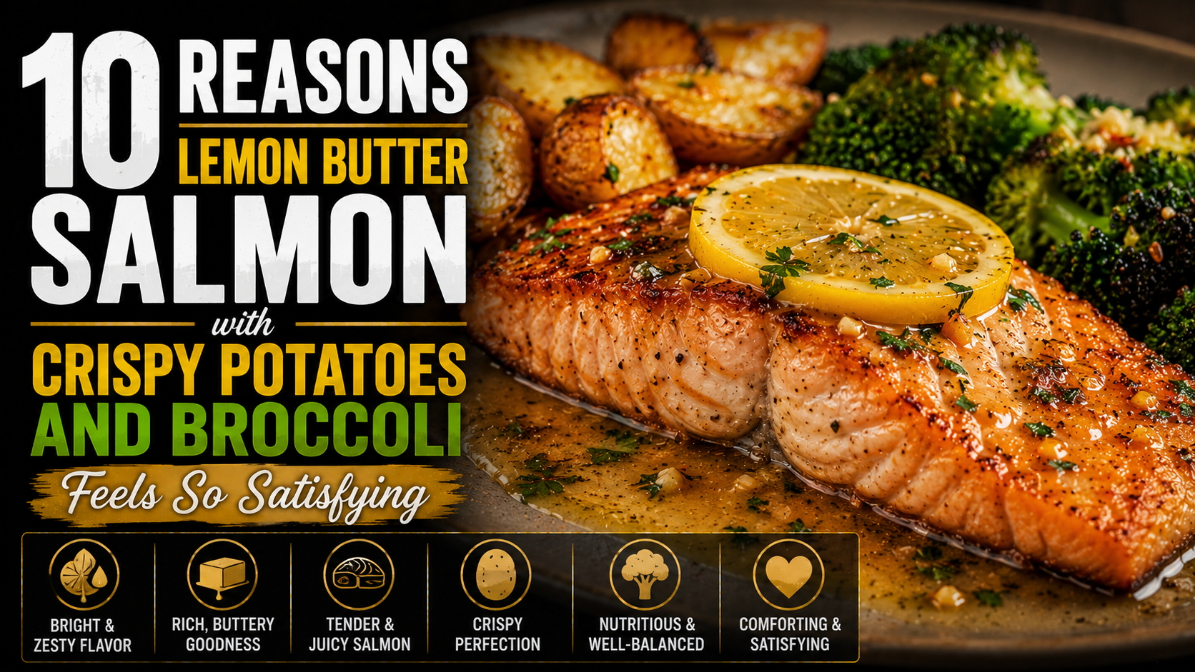 10 Reasons Lemon Butter Salmon with Crispy Potatoes and Broccoli Feels So Satisfying