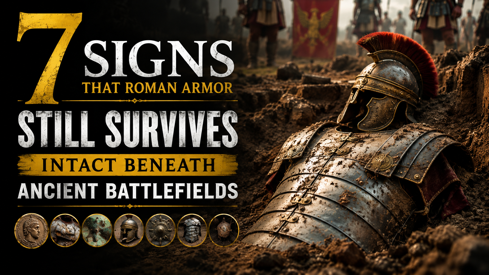7 Signs That Roman Armor Still Survives Intact Beneath Ancient Battlefields
