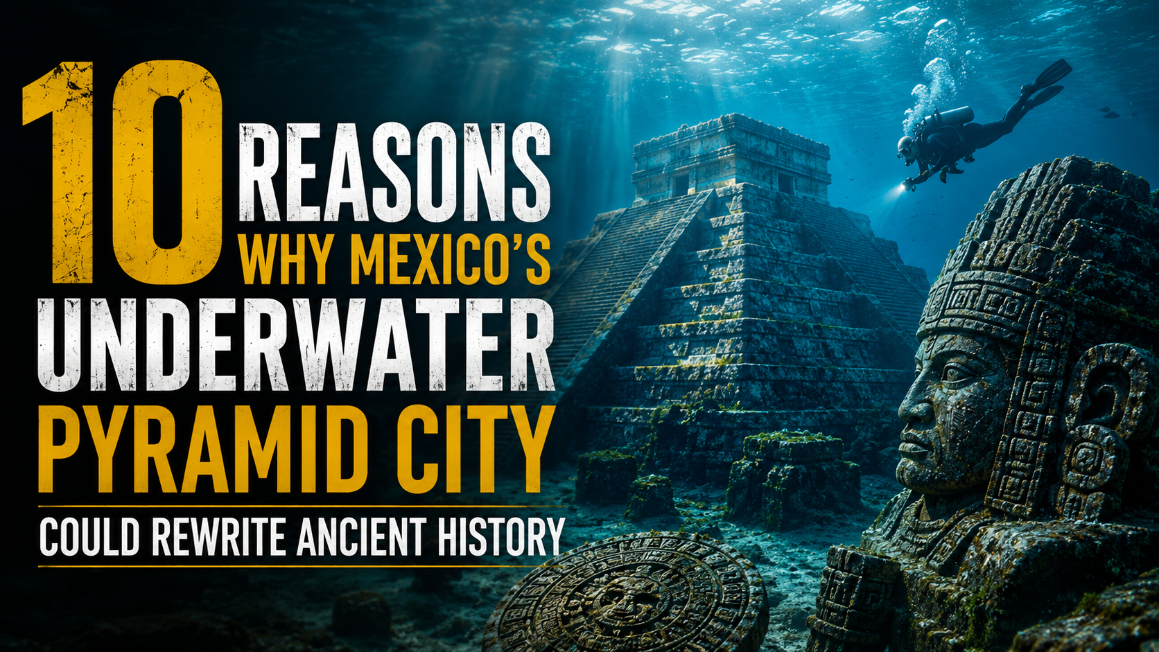 10 Reasons Why Mexico's Underwater Pyramid City Could Rewrite Ancient History