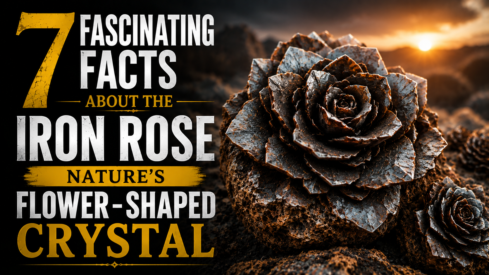 7 Fascinating Facts About the Iron Rose, Nature’s Flower-Shaped Crystal