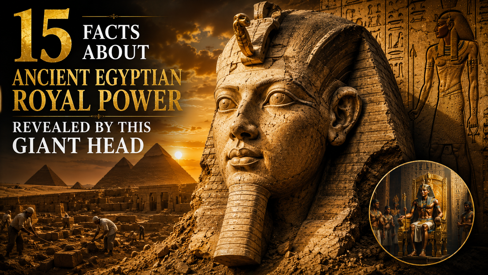 15 Facts About Ancient Egyptian Royal Power Revealed by This Giant Head