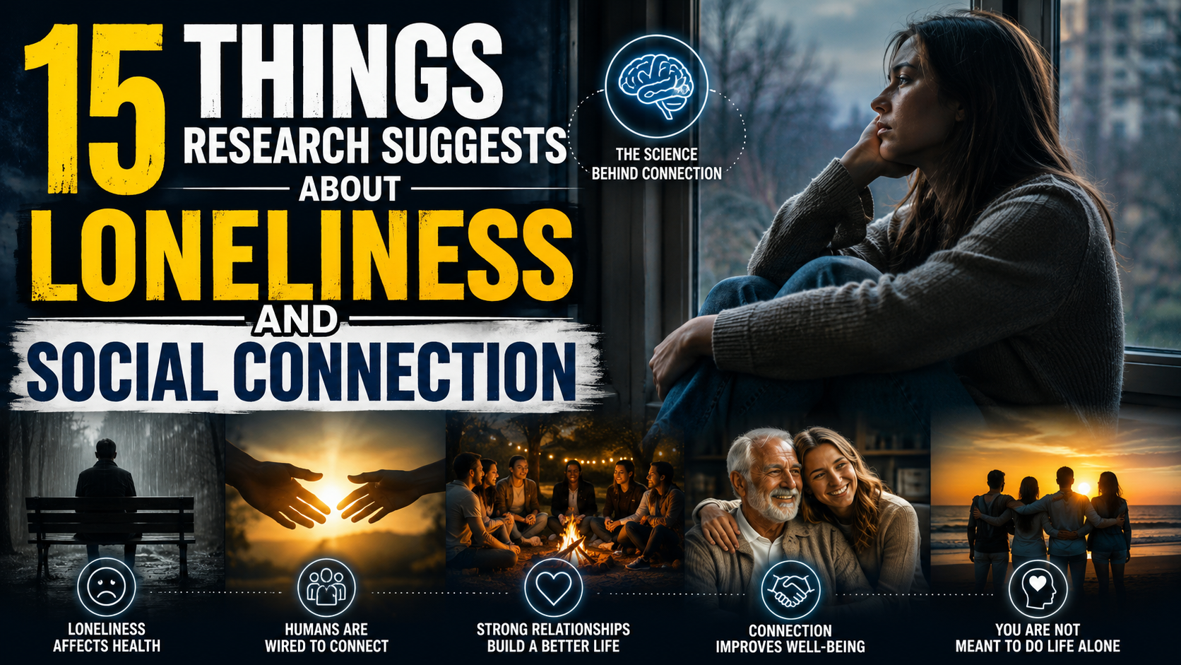 15 Things Research Suggests About Loneliness and Social Connection