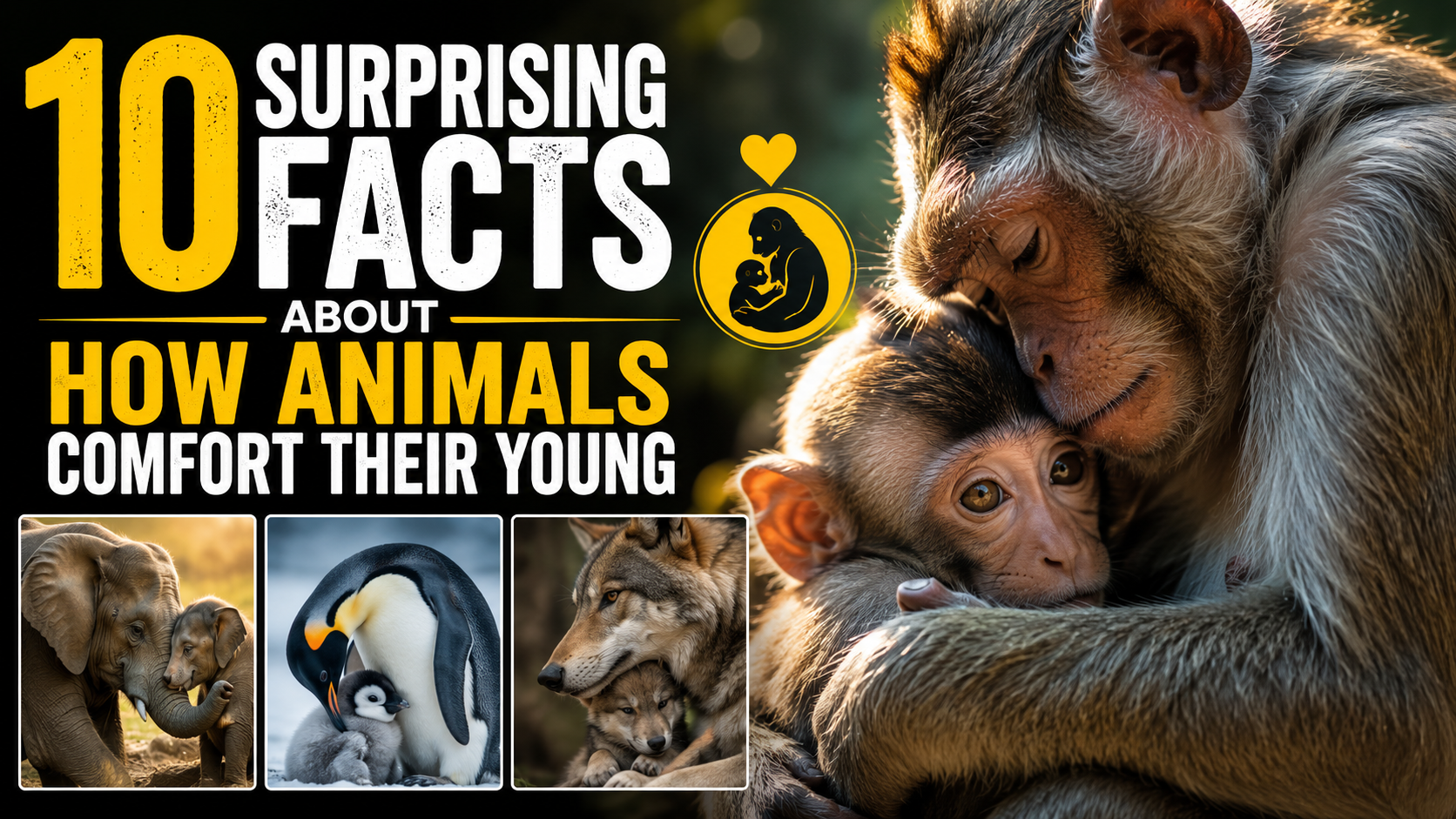 10 Surprising Facts About How Animals Comfort Their Young