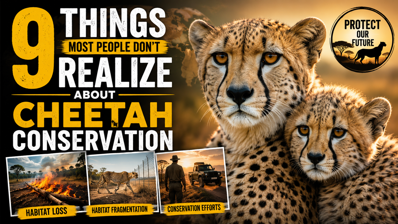 9 Things Most People Don’t Realize About Cheetah Conservation
