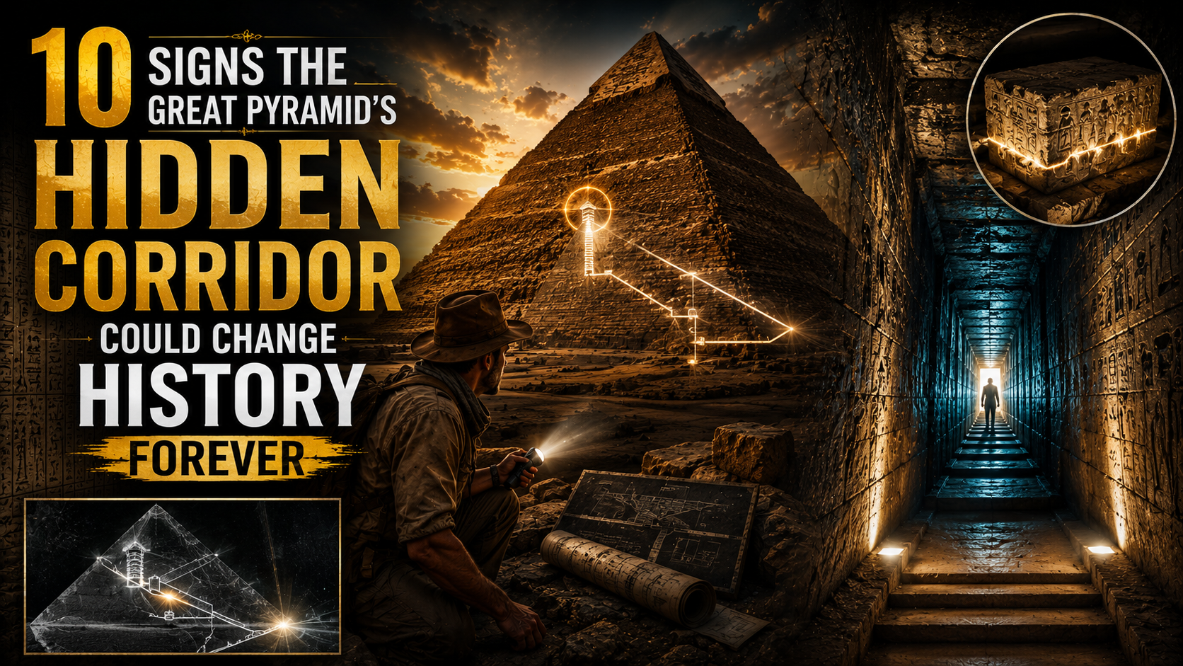 10 Signs the Great Pyramid’s Hidden Corridor Could Change History Forever