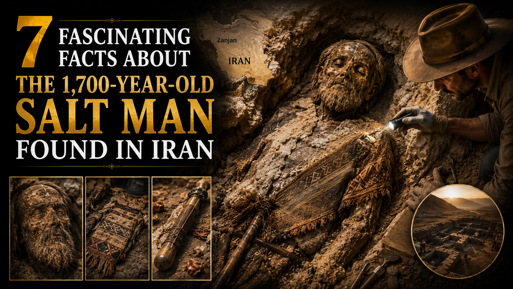 7 Fascinating Facts About the 1,700-Year-Old Salt Man Found in Iran
