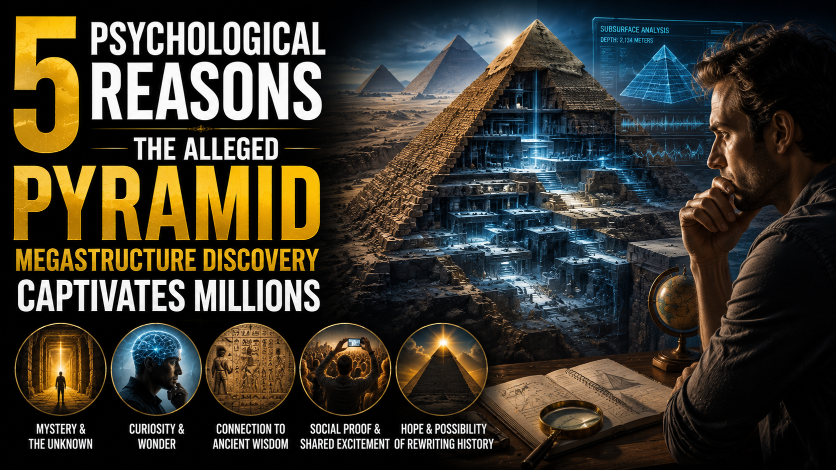 5 Psychological Reasons the Alleged Pyramid Megastructure Discovery Captivates Millions