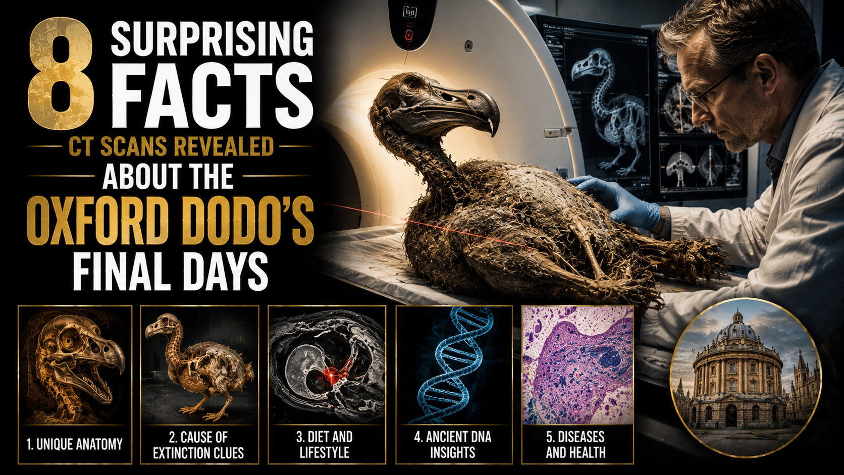 8 Surprising Facts CT Scans Revealed About the Oxford Dodo’s Final Days