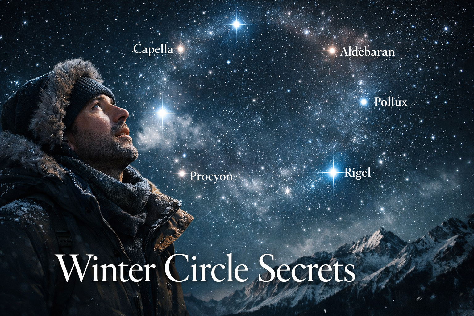 10 Bright Stars and Secrets Hidden Within the Winter Circle