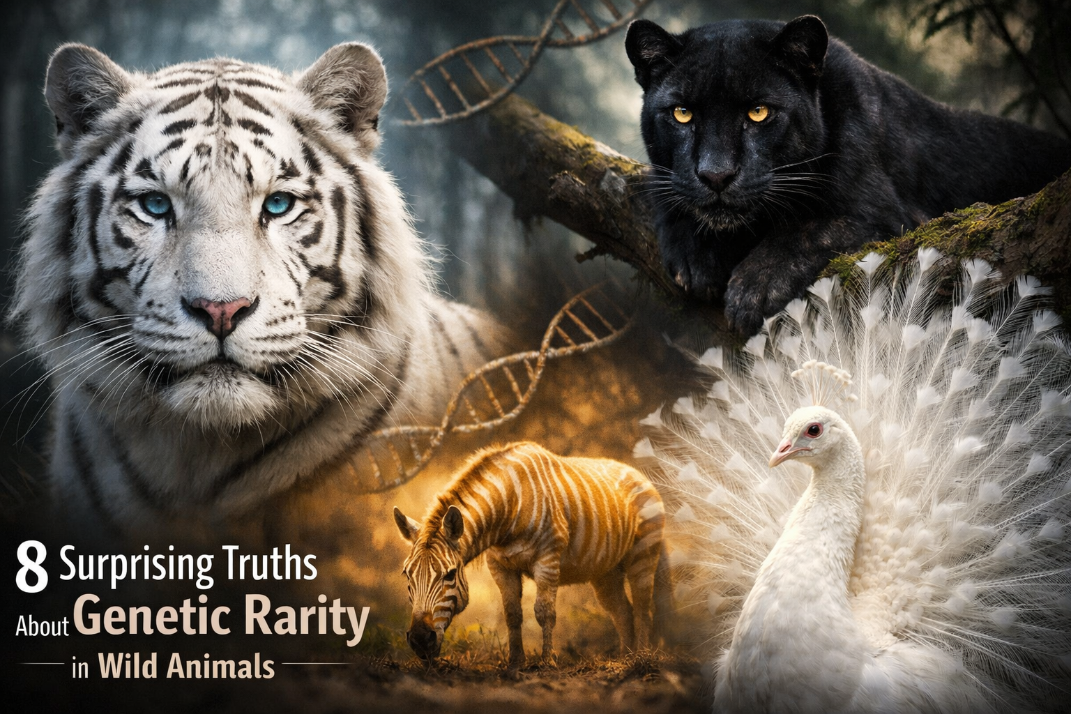 8 Surprising Truths About Genetic Rarity in Wild Animals