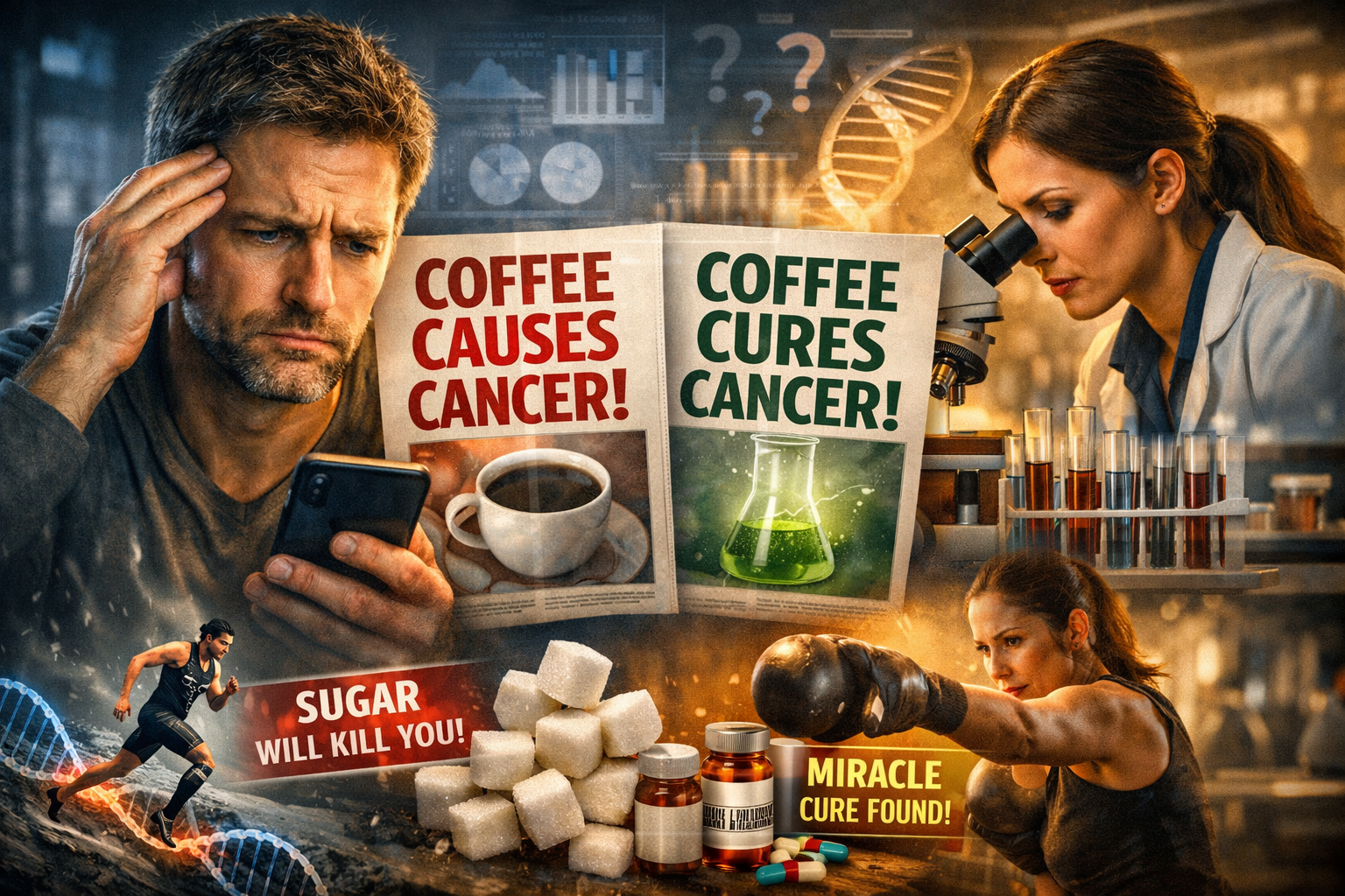 10 Warning Signs of Misunderstanding Medical Research Headlines