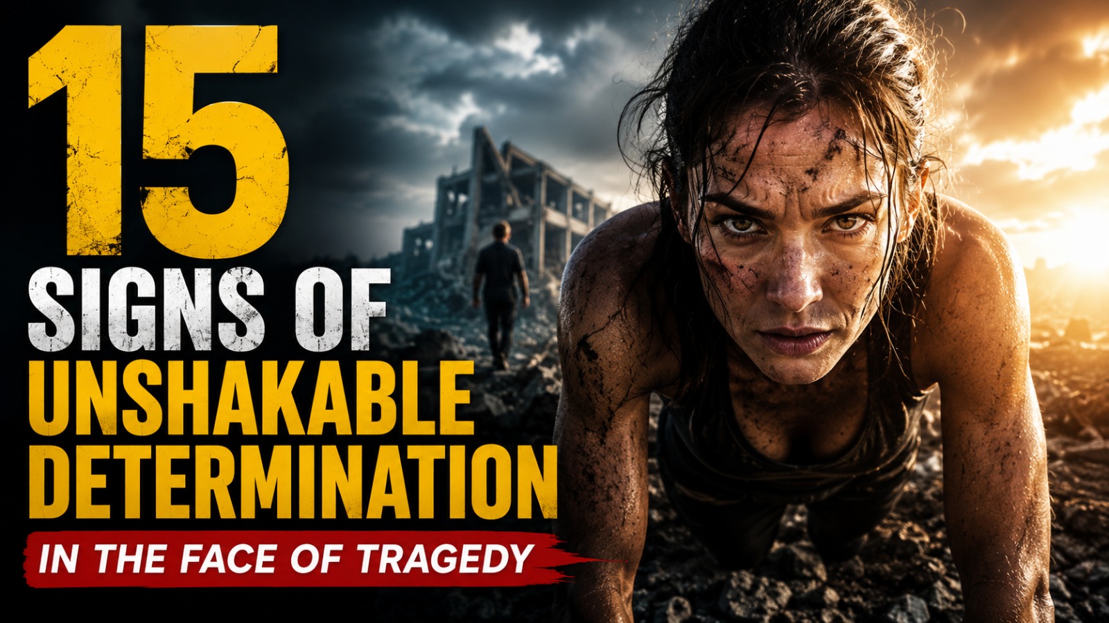 15 Signs of Unshakable Determination in the Face of Tragedy
