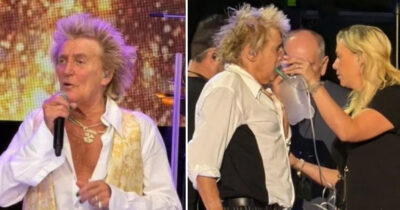 Rod Stewart Receives Medical Assistance During Utah Concert After Onstage Health Scare