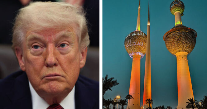 Iran Launches Drone and Missile Strikes on Kuwait and Bahrain as Trump Issues Fresh Warning